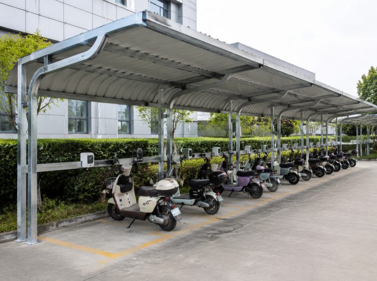 扬州经济技术开发区电瓶车充电棚